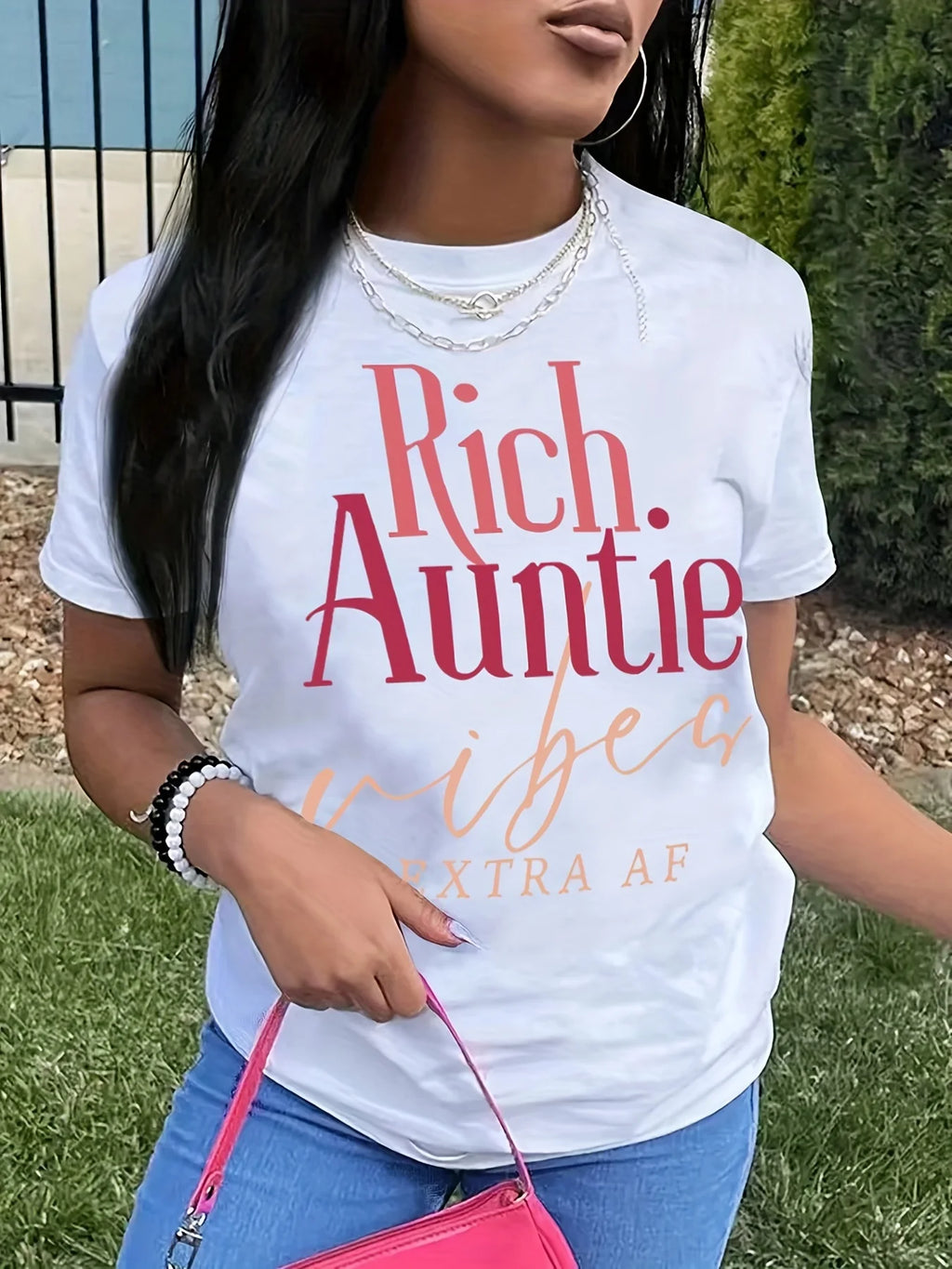 Camiseta Mujer Estilo Street Fashion Manga Corta Suelta y Oversize