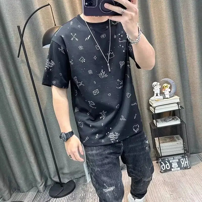 Playera Hombre Manga Corta 2025 – Estilo Casual Verano