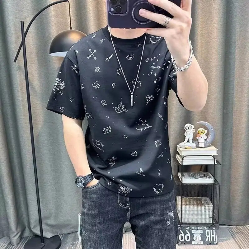 Playera Hombre Manga Corta 2025 – Estilo Casual Verano