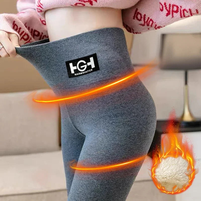 Leggings Térmicos de Invierno para Mujer – Cachemira de Cordero