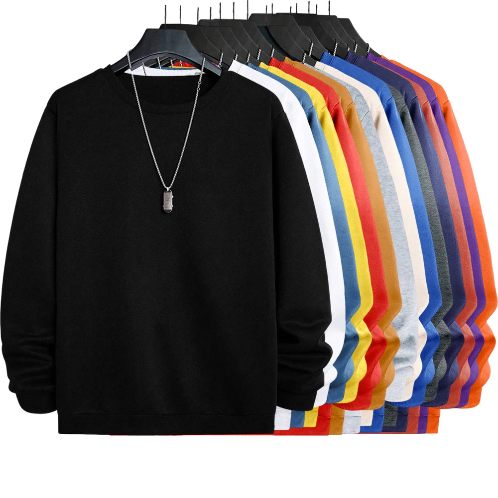 Sudadera Unisex Afelpada de Colores – Corte Holgado, Ideal para Otoño e Invierno