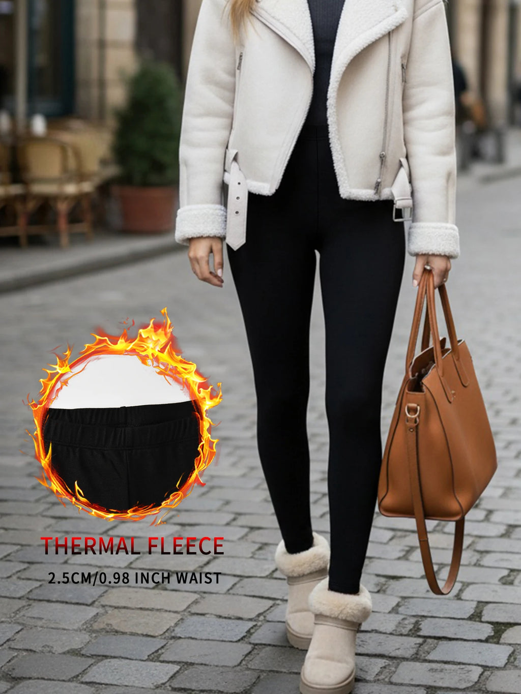 Leggings Térmicos de Mujer con Forro Polar para Invierno – Deportivos