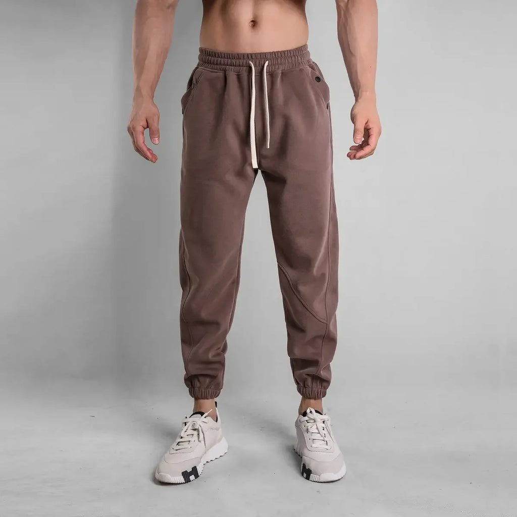Pantalón Deportivo Harem para Hombre, Jogger Casual de Algodón, Streetwear Coreano, Primavera–Verano