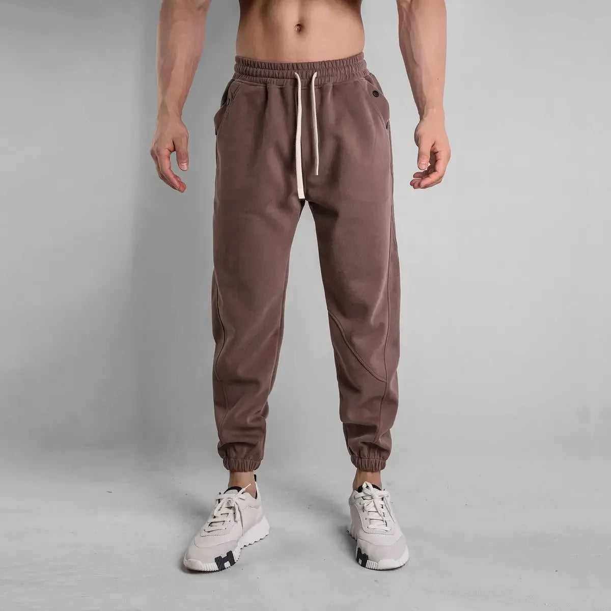 Pantalón Deportivo Harem para Hombre, Jogger Casual de Algodón, Streetwear Coreano, Primavera–Verano