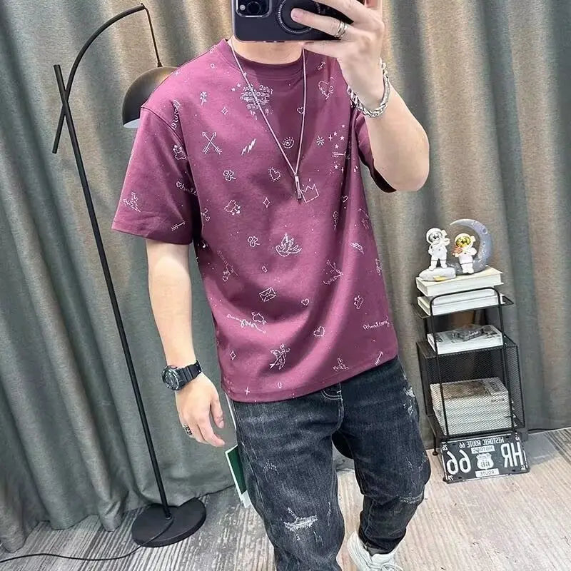 Playera Hombre Manga Corta 2025 – Estilo Casual Verano