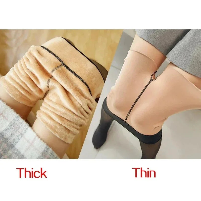 Leggings Térmicos de Invierno para Mujer | Cintura Alta, Elásticos y Cálidos