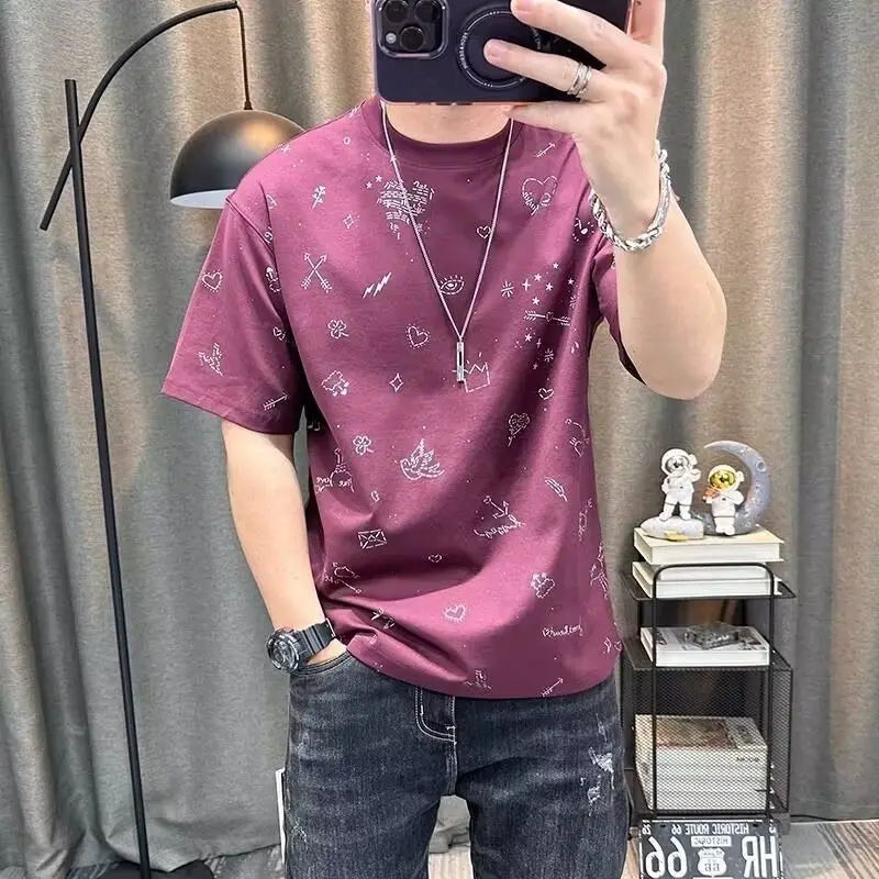 Playera Hombre Manga Corta 2025 – Estilo Casual Verano