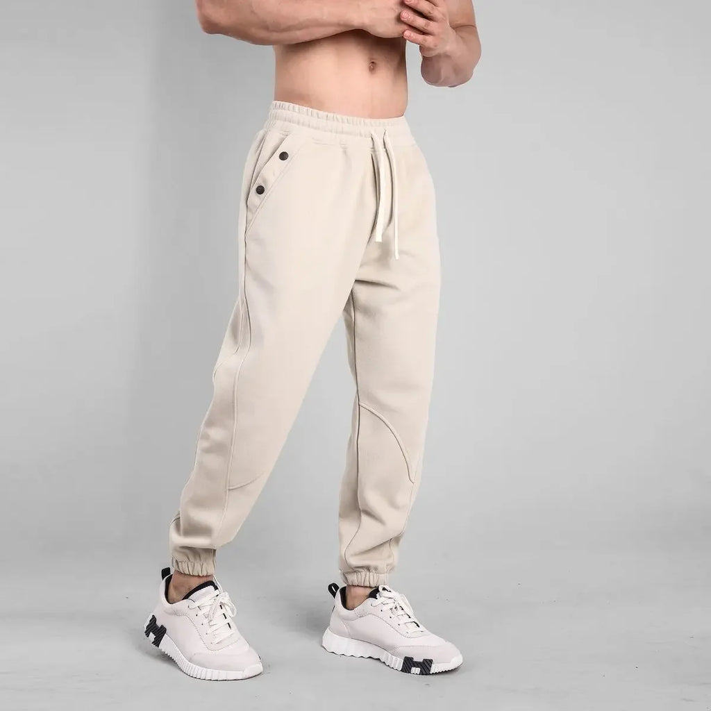 Pantalón Deportivo Harem para Hombre, Jogger Casual de Algodón, Streetwear Coreano, Primavera–Verano
