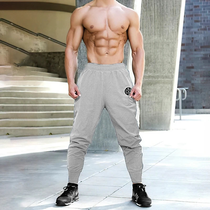 Pantalones de Running de Otoño para Hombre – Joggers de Secado Rápido, Casual, Deportivos para Gimnasio y Entrenamiento, con Cintura Ajustable