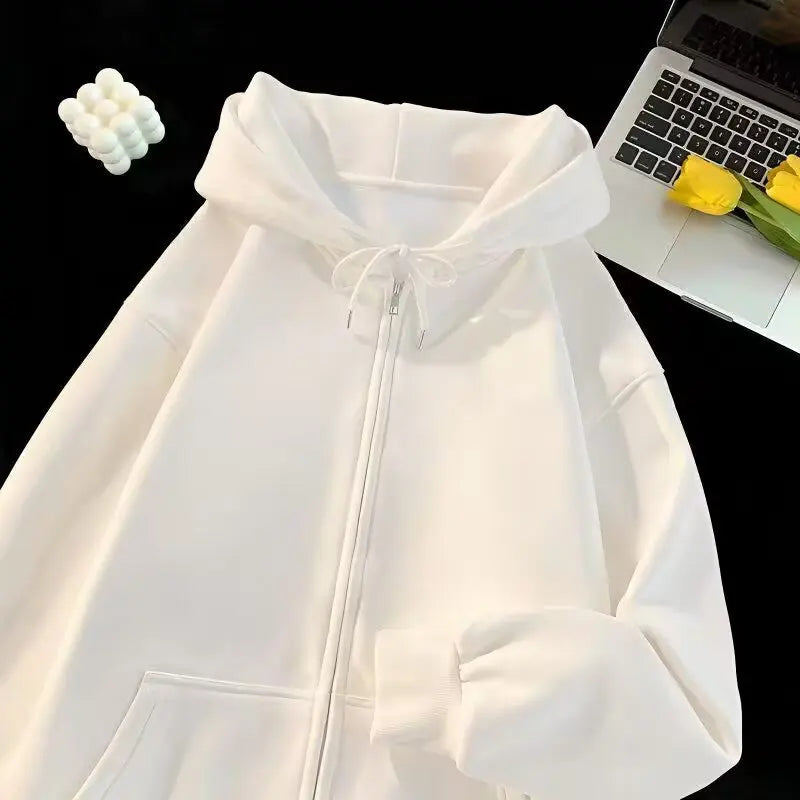 Sudadera Hoodie Hombre con Cierre Completo